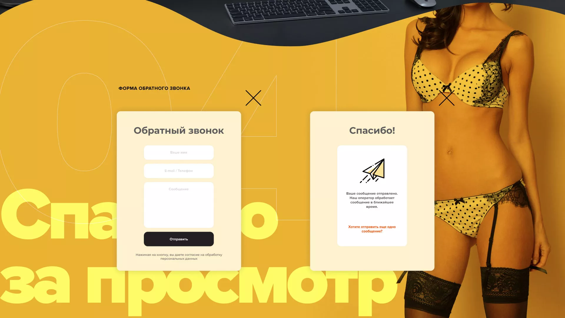 Создание интернет-магазина «Главсексмаг» в Донском
