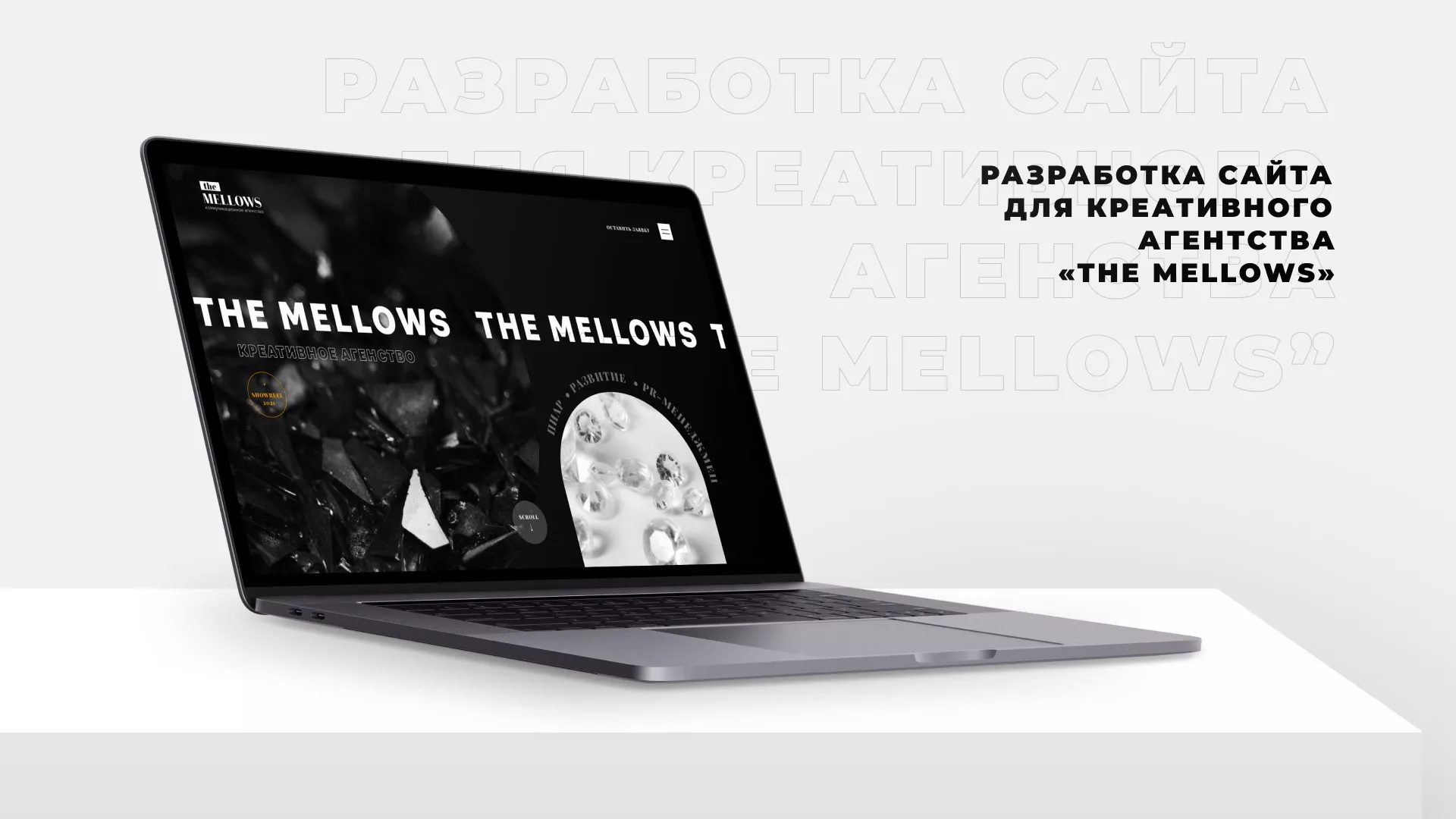 Разработка сайта креативного агентства «The Mellows» в Донском