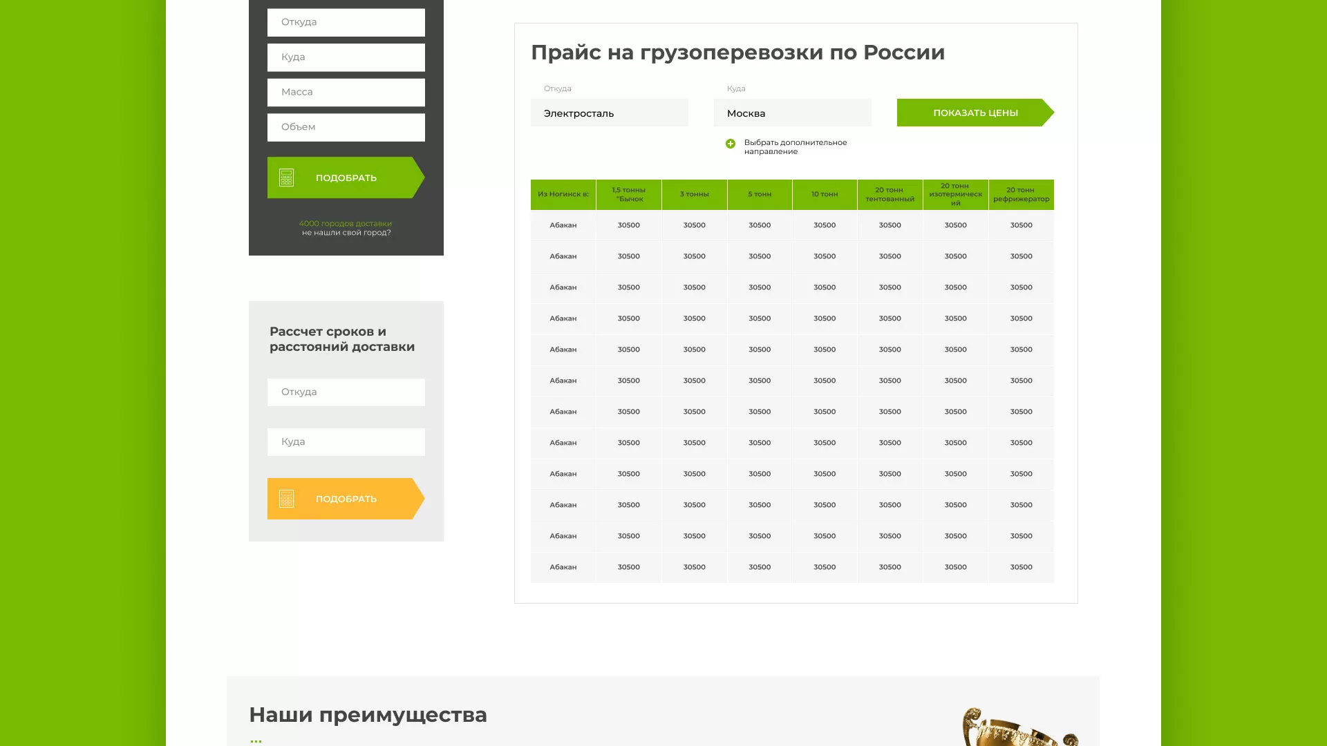 Разработка логотипа и сайта компании «Инком-Логистика» в Донском