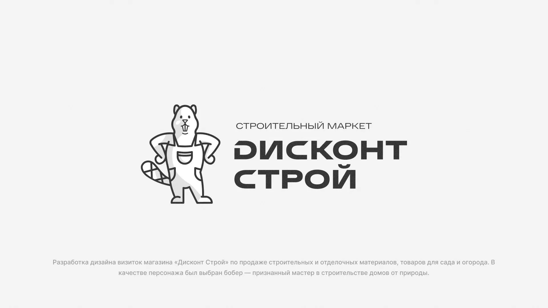Разработка дизайна визиток магазина «Дисконт Строй» в Донском